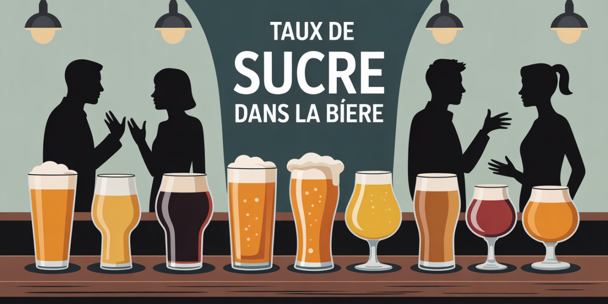 scene comptoir biere styles variés taux de sucre