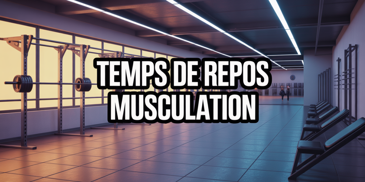 salle musculation optimisation performance temps de repos haltères banc