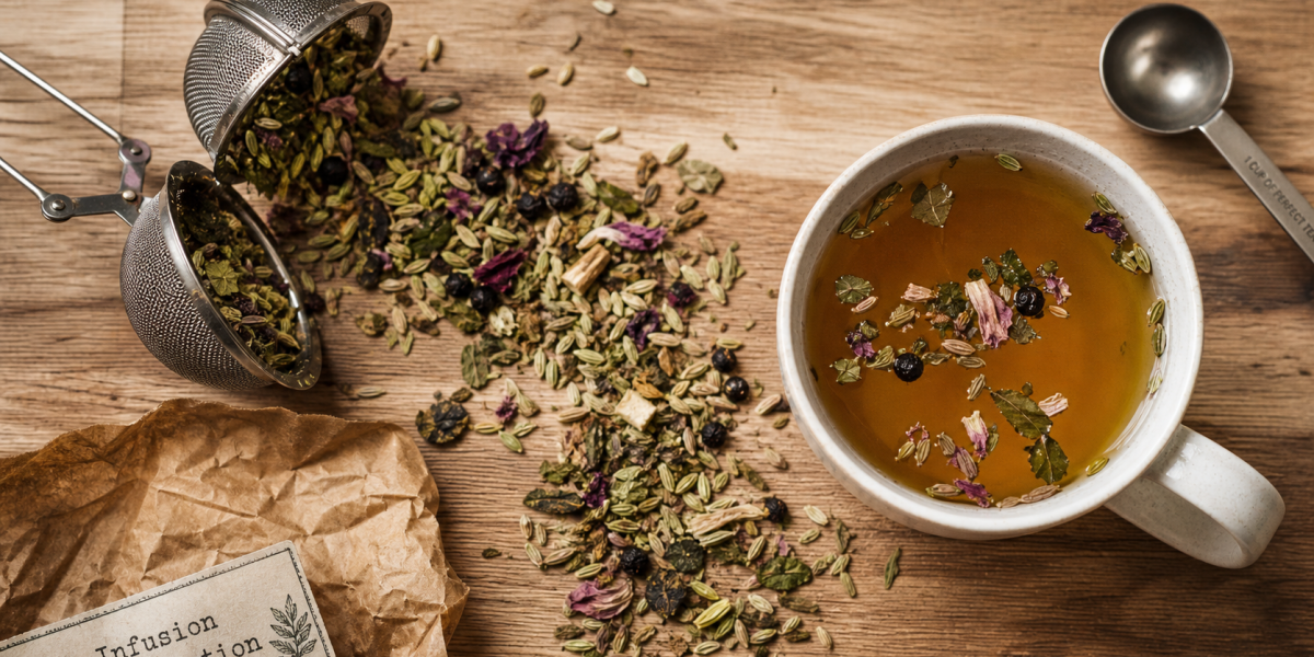 the pour ventre plat : infusion ventre plat, plantes pour dégonfler