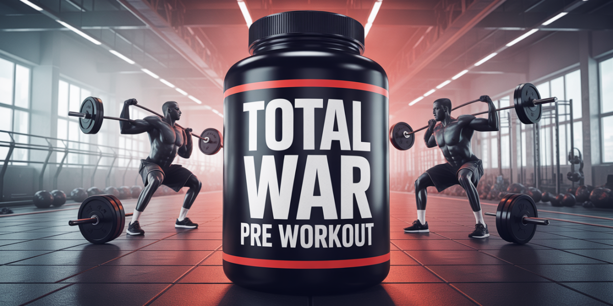 pot total war pre workout musculation salle athletes