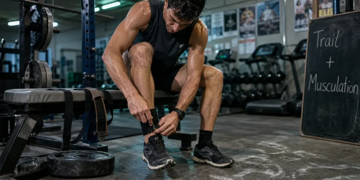Trail et musculation : traileur en salle, force et stabilité
