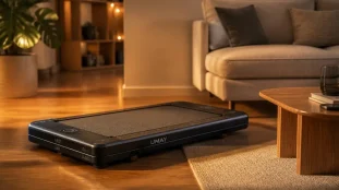 Umay tapis de course ultra-compact replié 12 cm