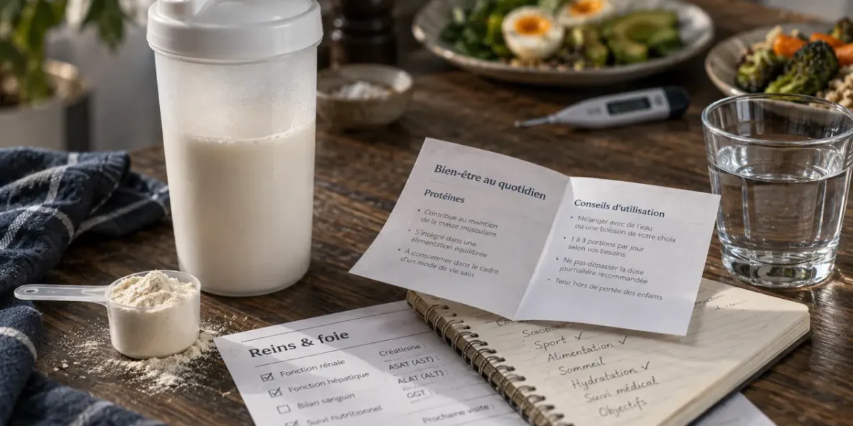 Whey protéine danger : alertes reins et foie, lactose